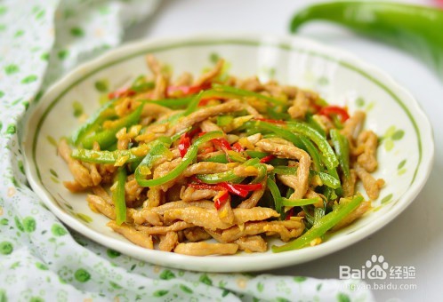 双椒炒肉丝怎么炒好吃?家常教程