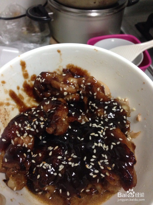 快手版照烧鸡腿的做法