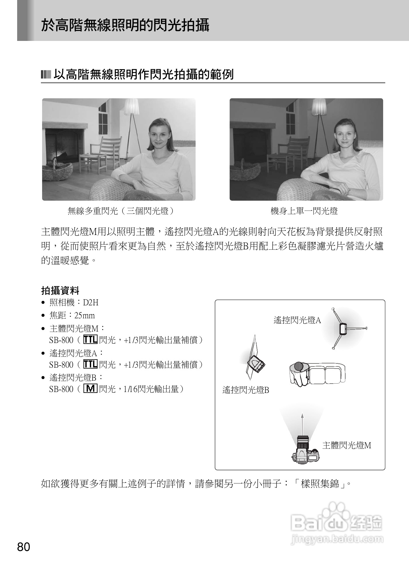 Nikon SB800自动对焦闪光灯使用说明书:[9]