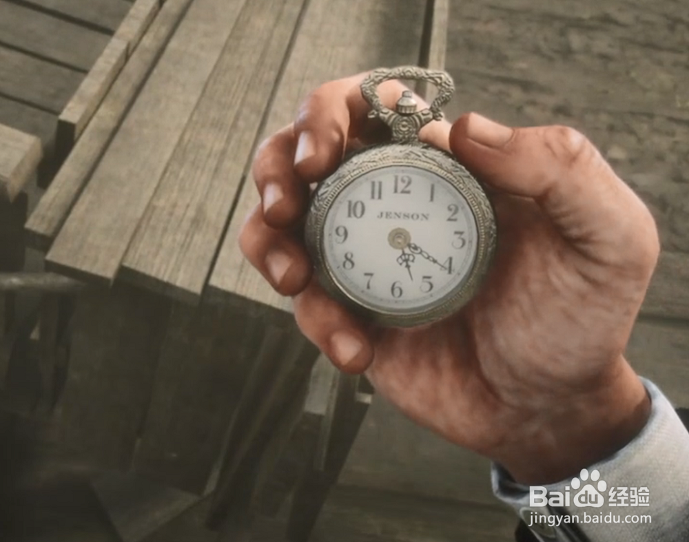 荒野大镖客2怎么看时间