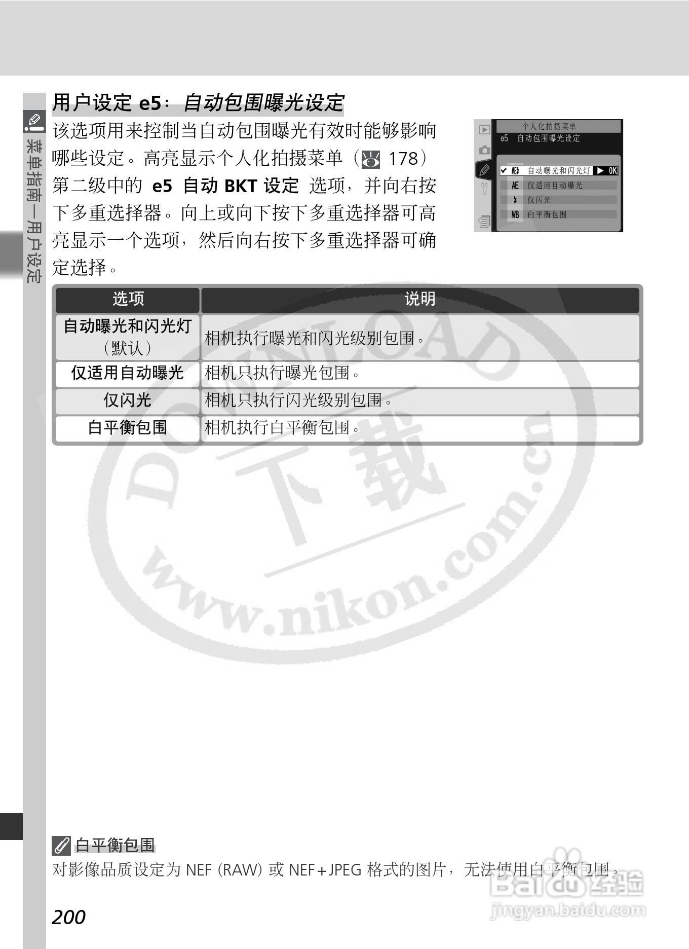 尼康D2X数码相机使用说明书:[22]