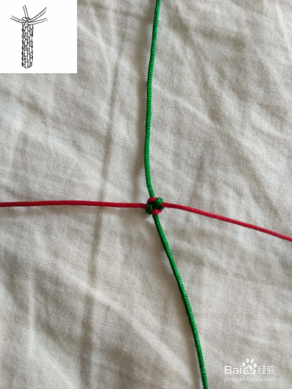 中国结：中国结中方形柱结和圆形柱结的编织方法