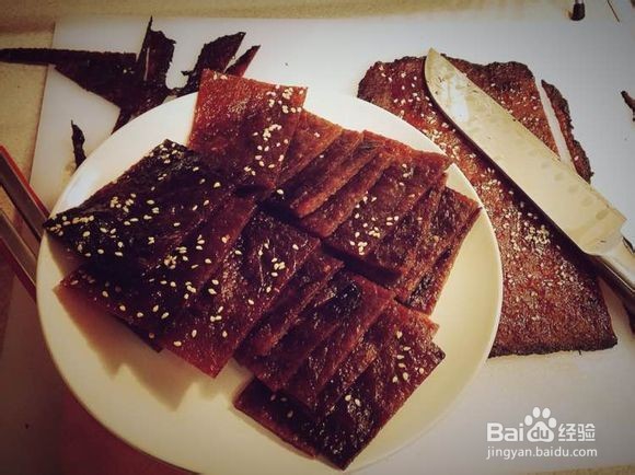 如何制作猪肉脯