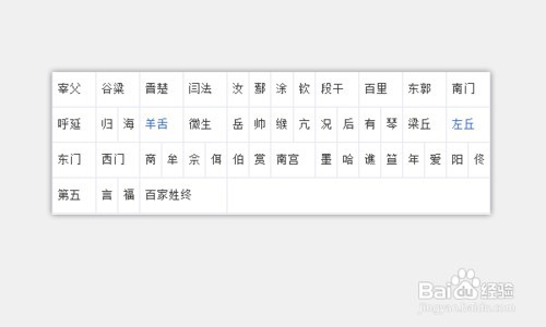 百家姓大全集带拼音