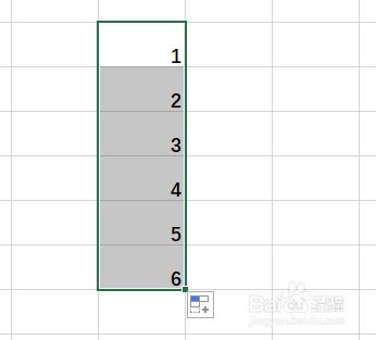 Excel表格中如何填充序列