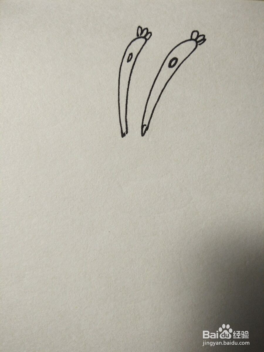 怎么画海绵宝宝里面的蟹老板简笔画