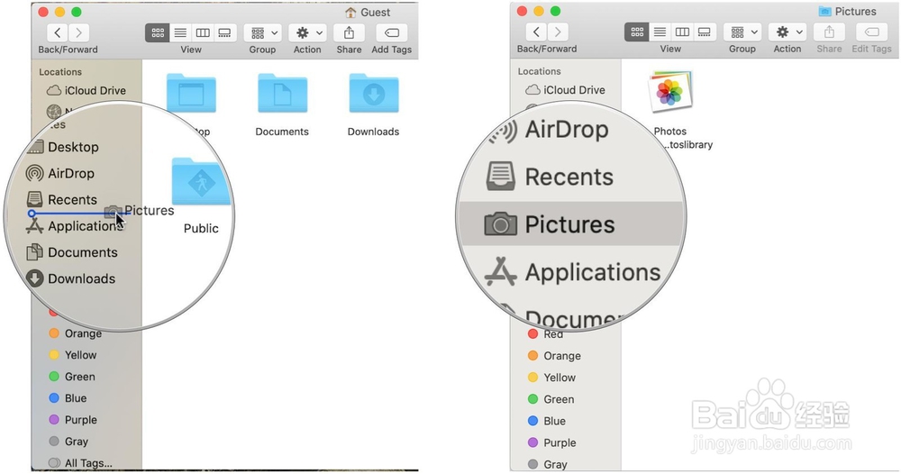 如何在Mac上自定义Finder Windows