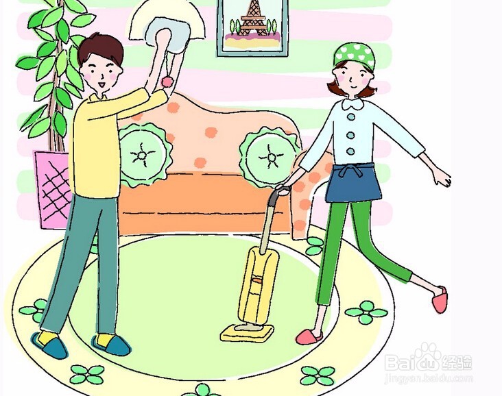 打扫卫生的技巧