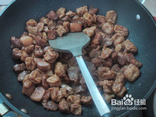 豆泡红烧肉