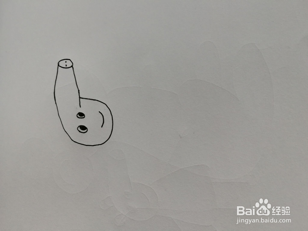 简笔画(3)——小猪佩奇