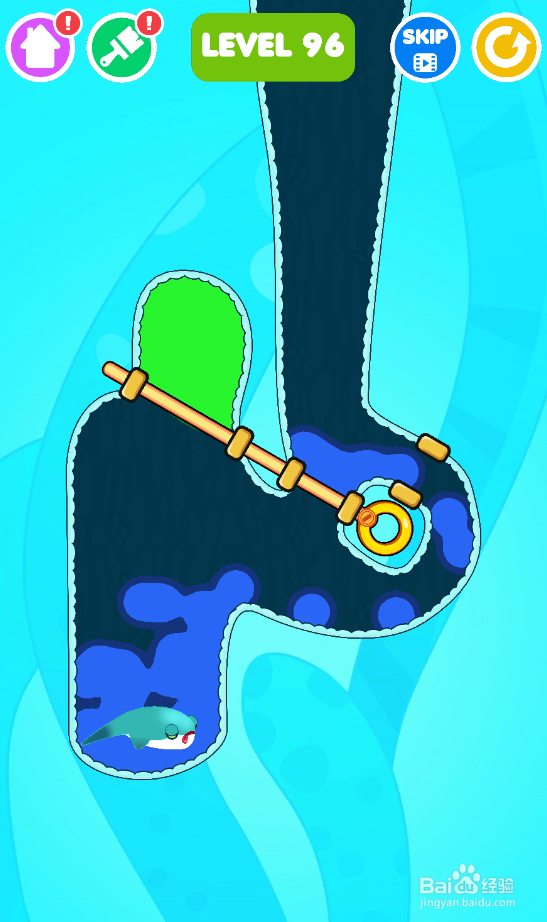 Save The Fish的LEVEL 96如何过关？