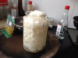 夏日小吃——酸萝卜