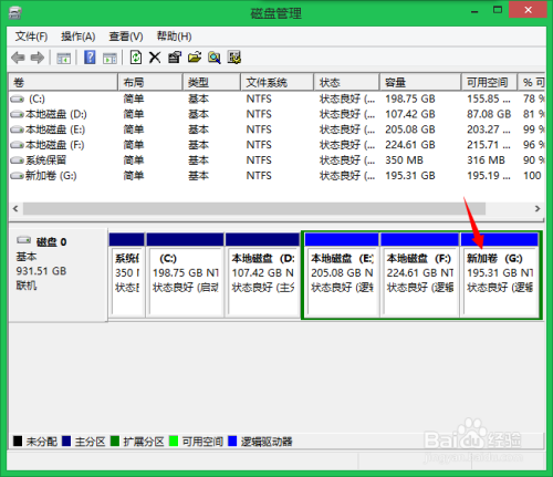 win8如何给磁盘分区