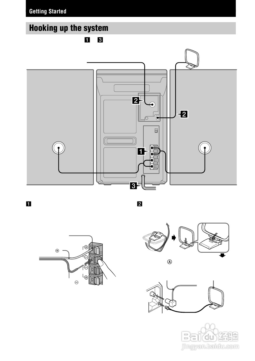 索尼CMT-EP50迷你组合音响使用说明书:[1]