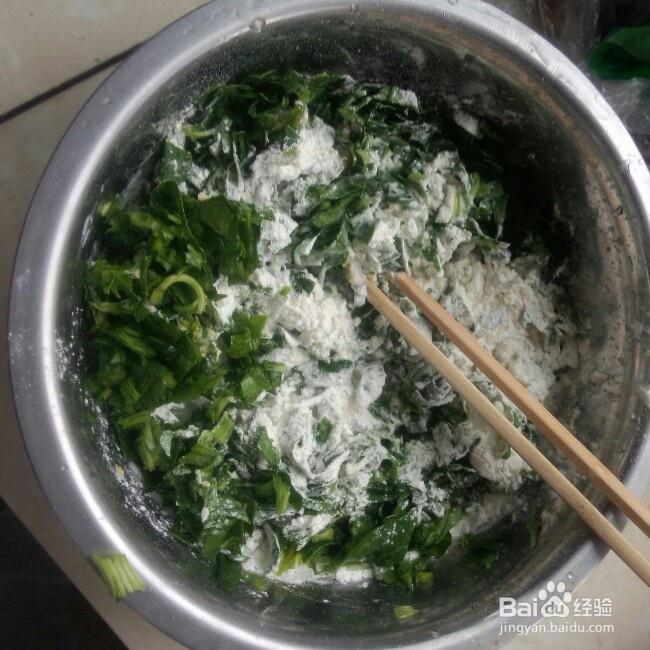 新手易做的菠菜饼