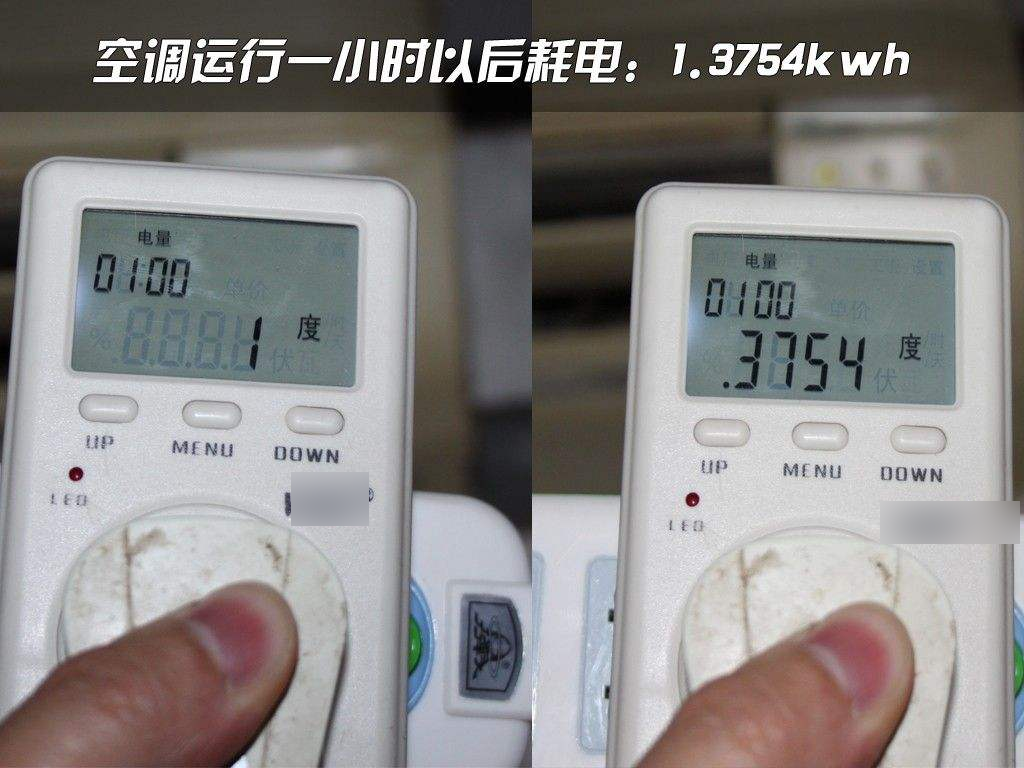 1.5匹空调一小时多少度电