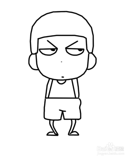 卡通简笔画:樱木花道