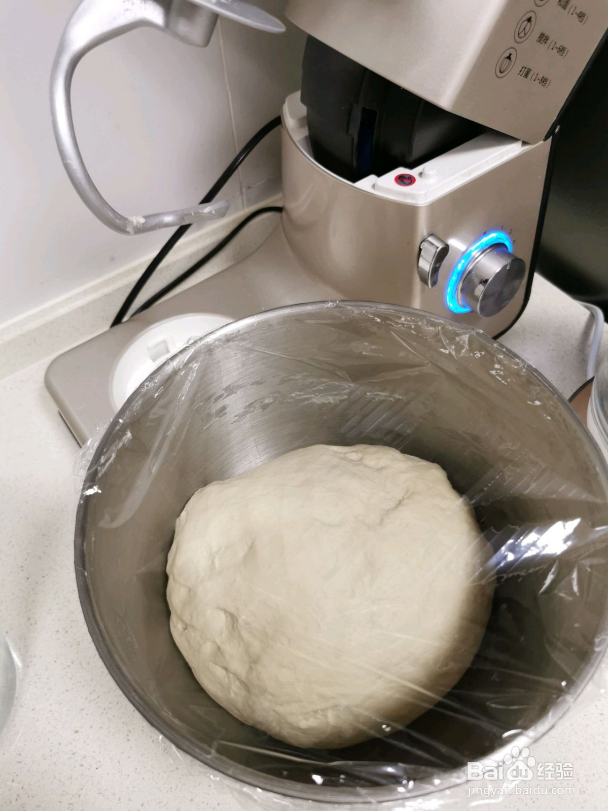 刀切牛奶馒头的做法