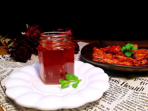 虾油萝卜丝的做法