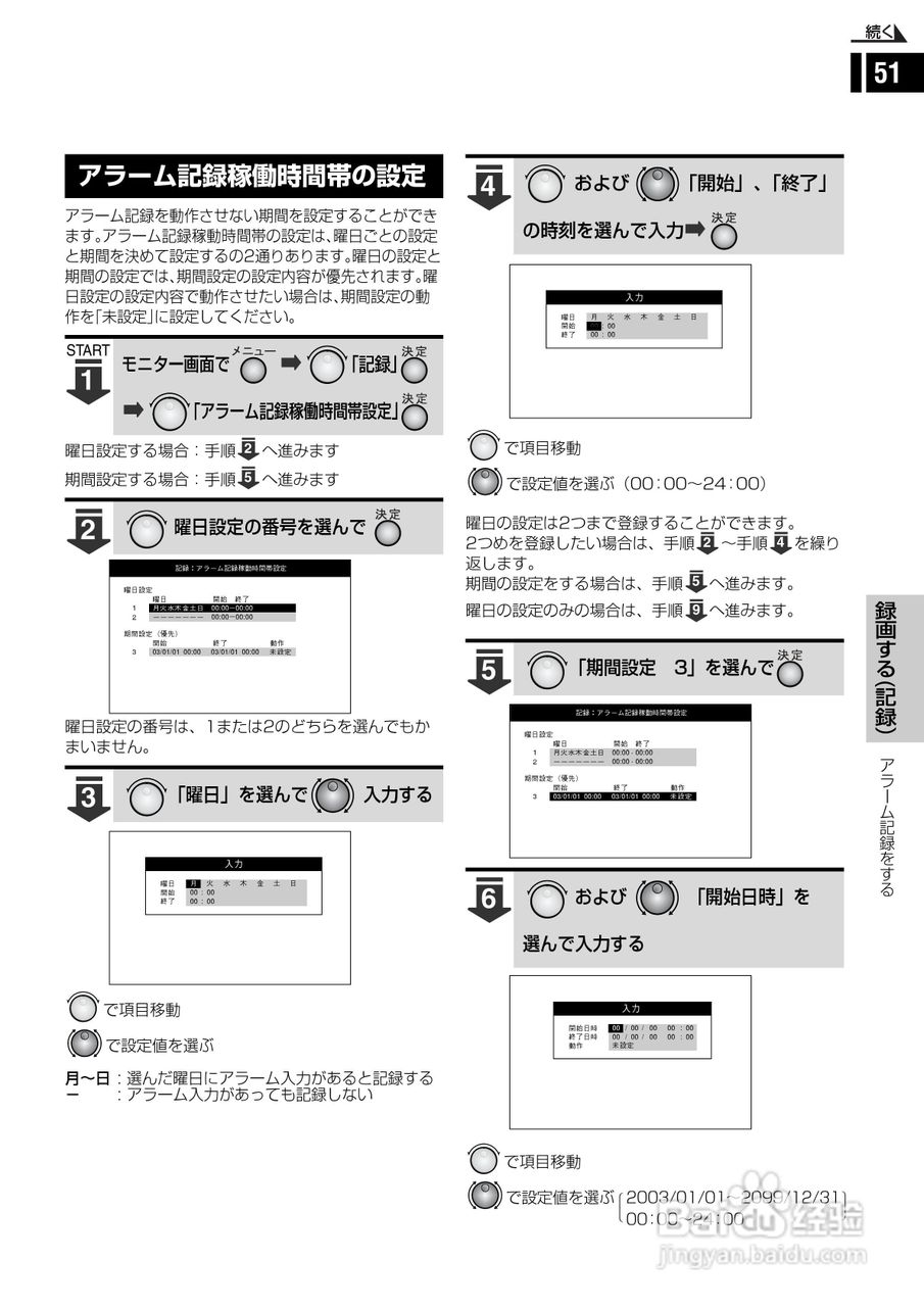 日立 DS-F221监视用数码录像机说明书:[6]