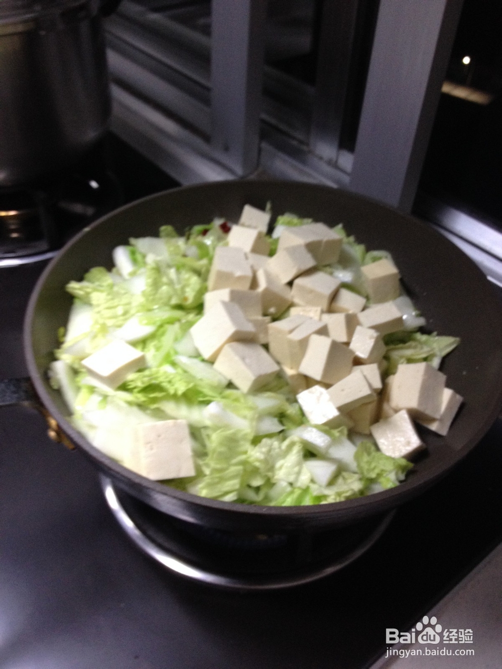 冬季里的温暖--白菜炖豆腐