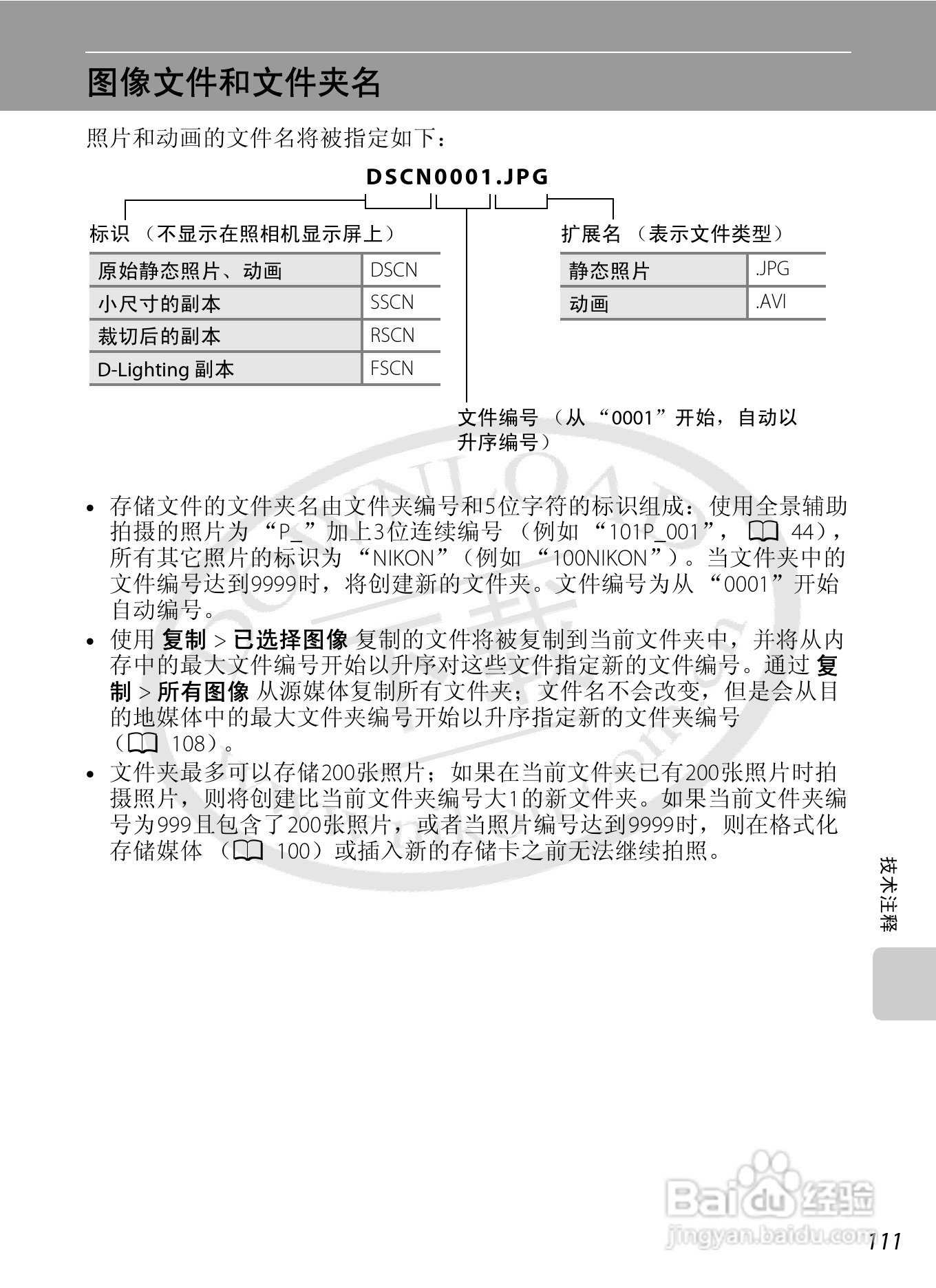 尼康L21L22数码相机说明书:[13]