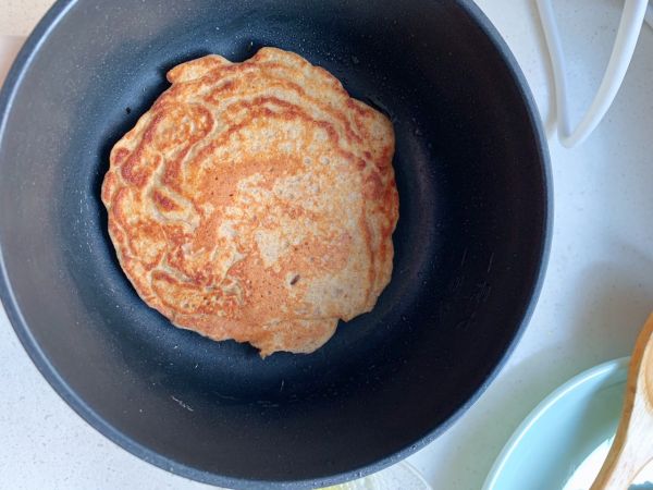 减脂黑全麦酸奶香蕉松饼