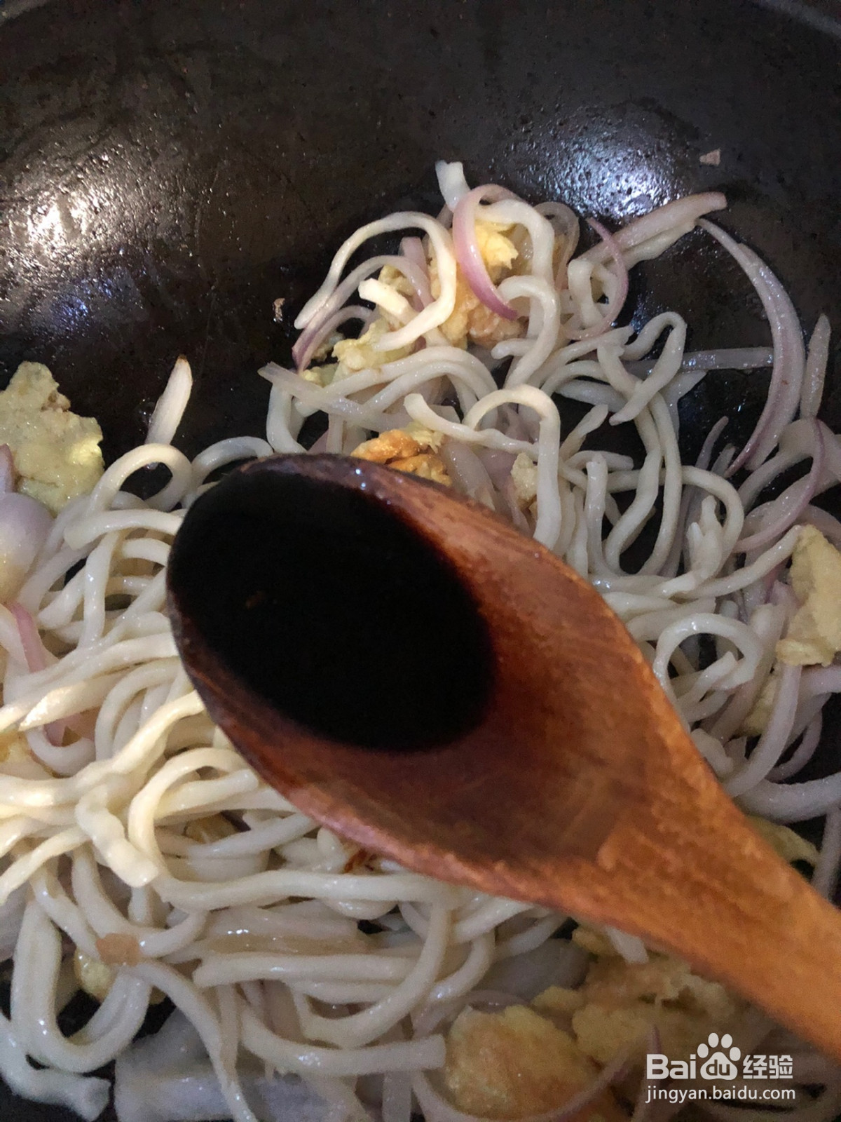 酱油炒面的做法
