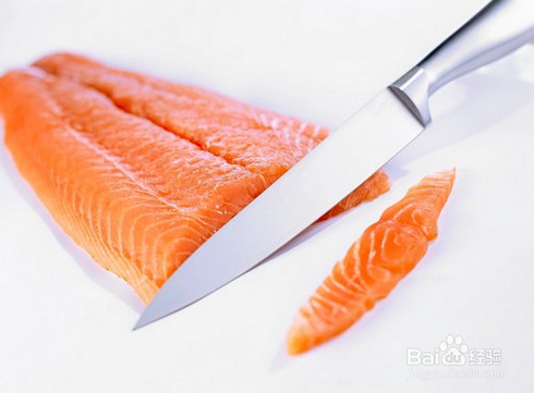 三文鱼各部位切片图解