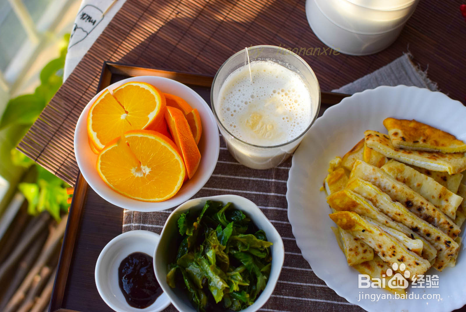 快手早餐鸡蛋饼的做法