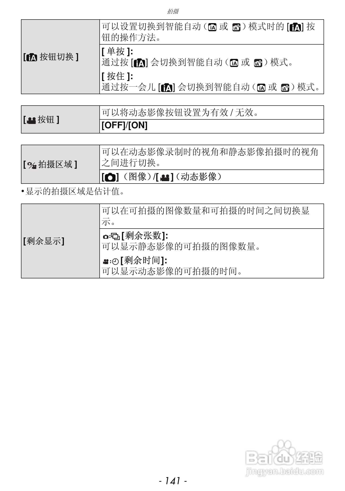 松下DMC-GF3数码相机使用说明书:[15]