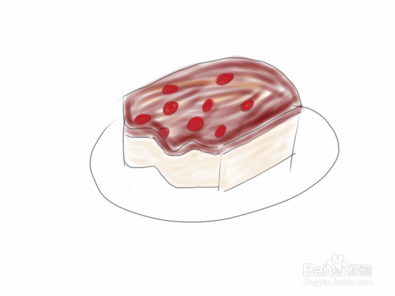 <b>如何手绘美味的红豆甄糕</b>