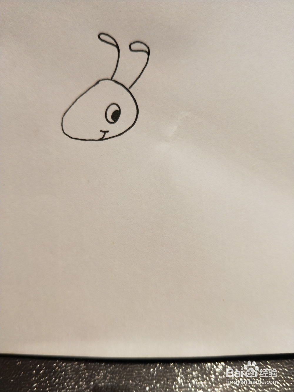 怎样画简笔画——小蚂蚁