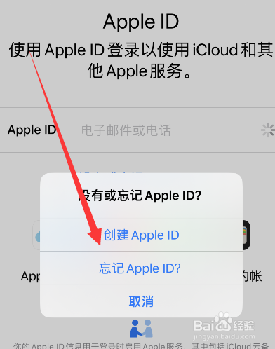 苹果手机忘记id