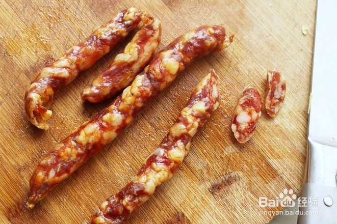 腊肠娃娃菜怎么做