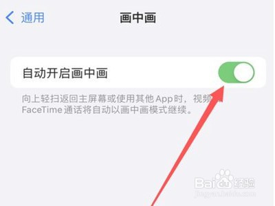 苹果13怎样设置画中画