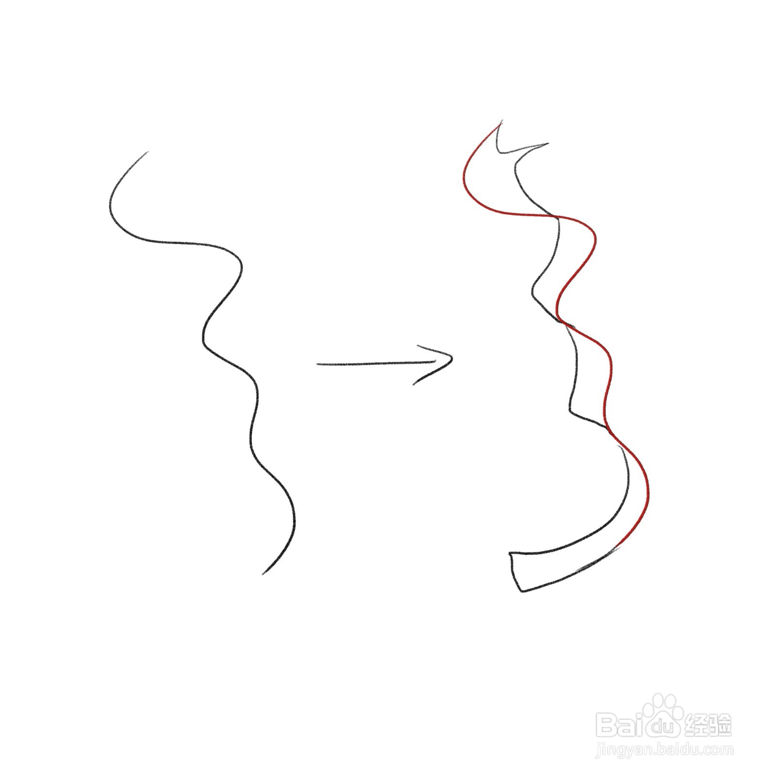 如何快速用ps绘制丝带