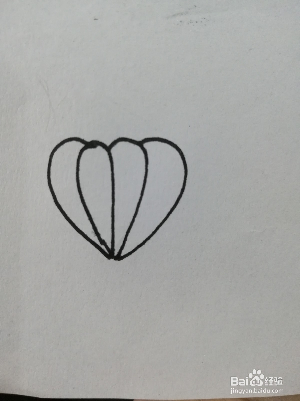 儿童简笔画之热气球的简笔画过程