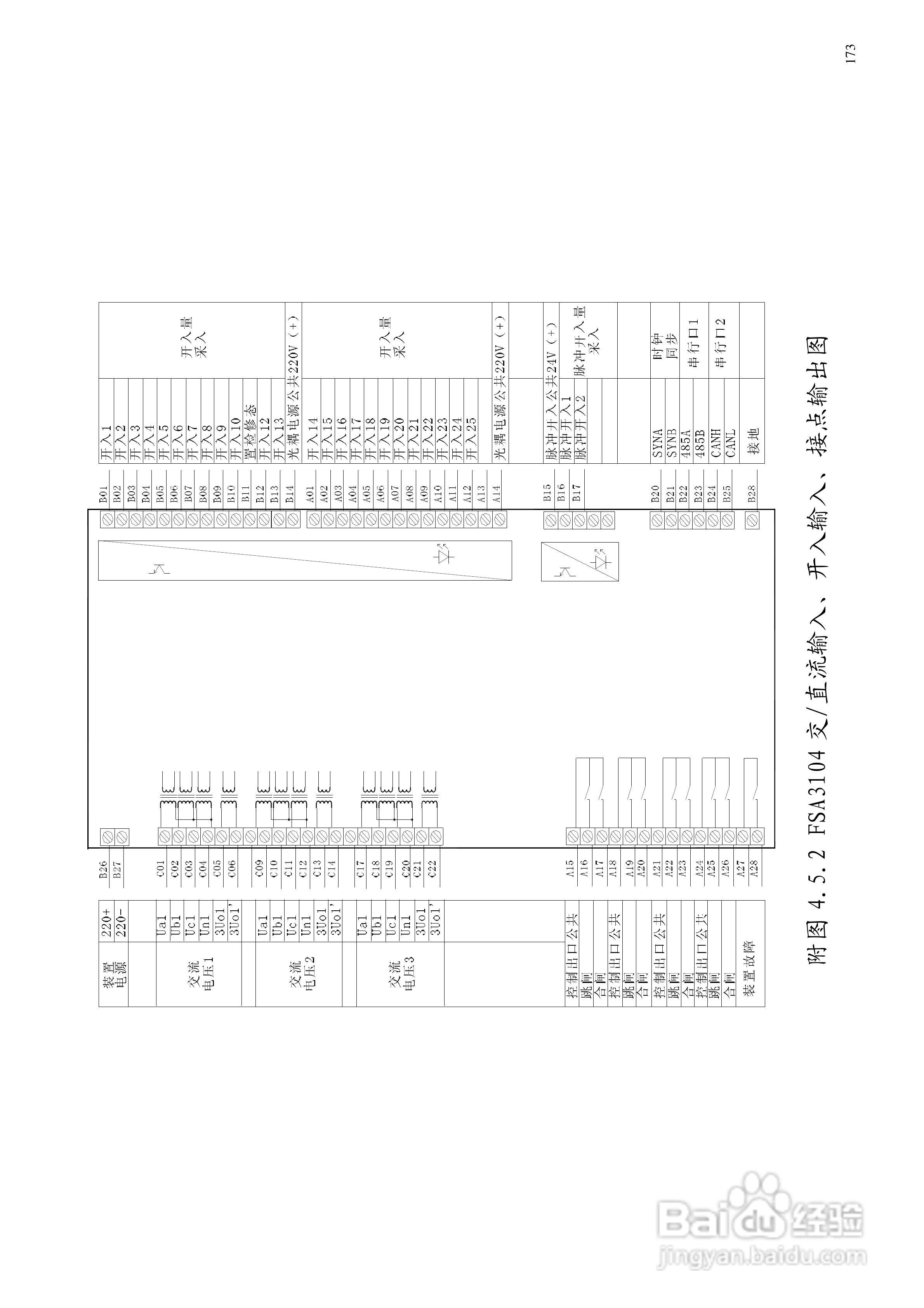 安瑞FSA-3152A备用电源自投装置技术说明书:[22]