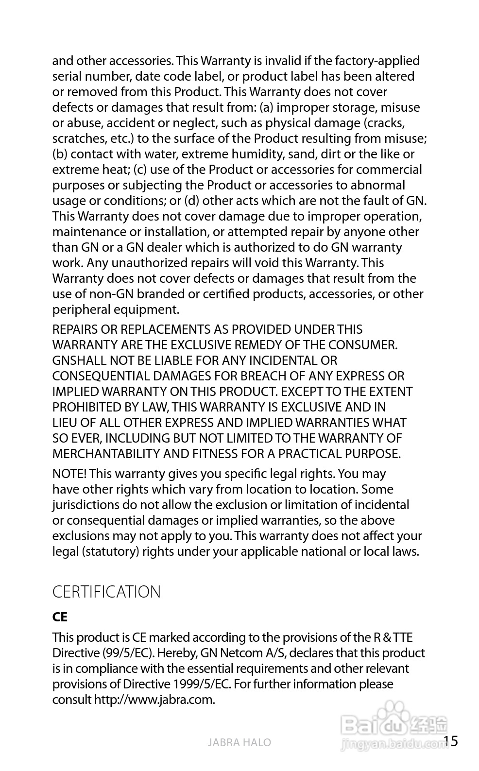 Jabra BT650s蓝牙耳机使用手冊:[2]