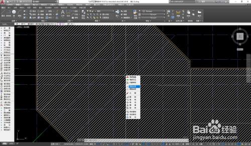 CAD怎么屏蔽部分图案填充