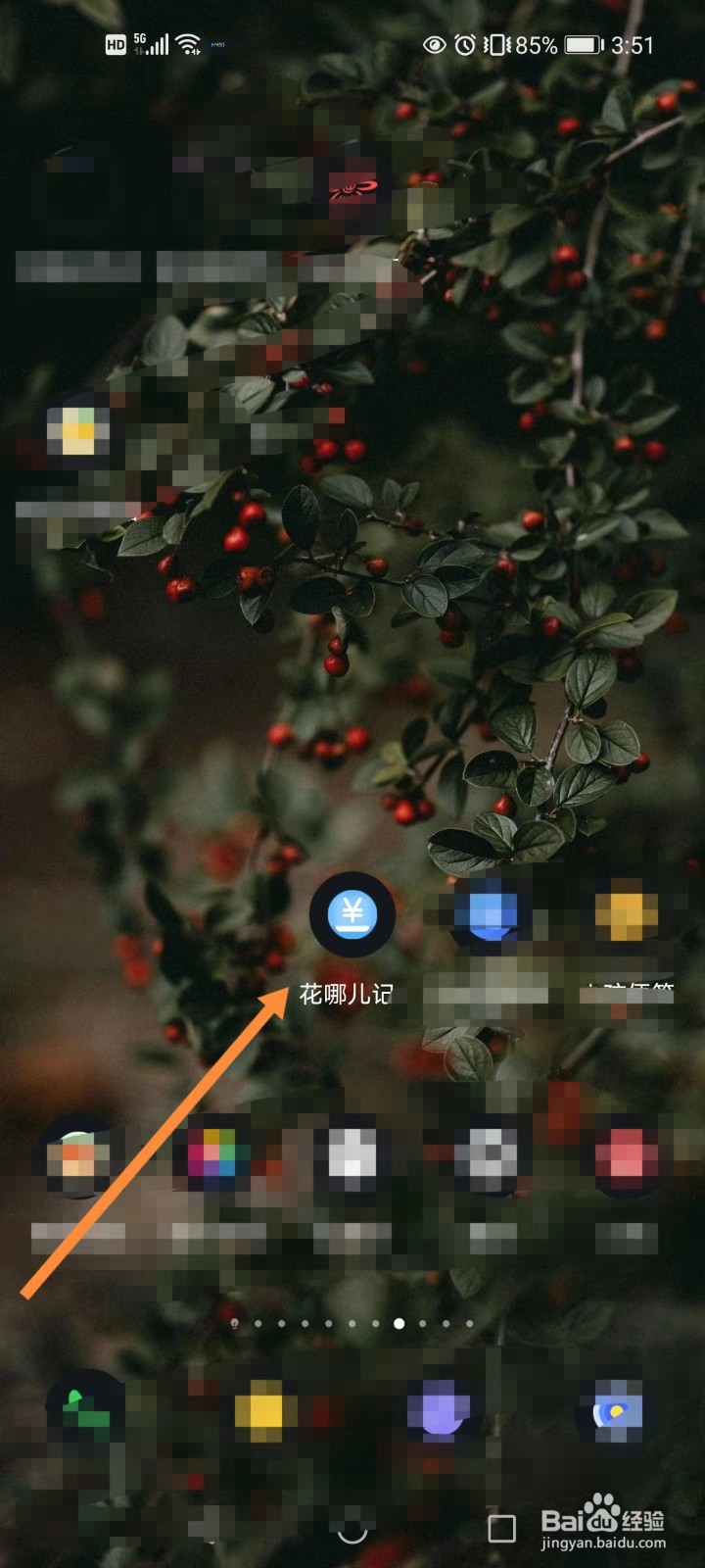 花哪儿记账APP如何更换货币符号