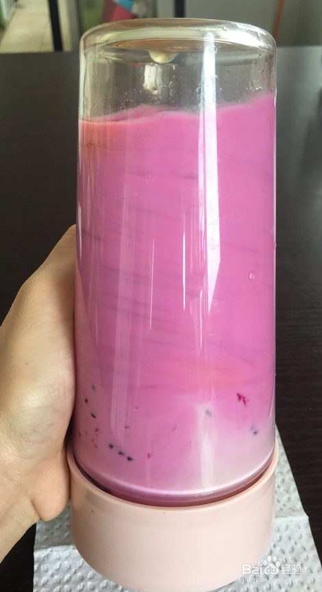 芒果火龙果汁怎么榨好喝