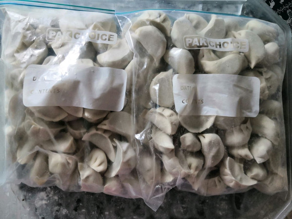 香菇荠菜鲜肉饺子