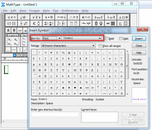 mathtype怎麼輸入