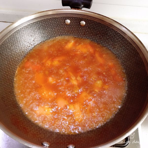 西红柿鸡蛋疙瘩汤