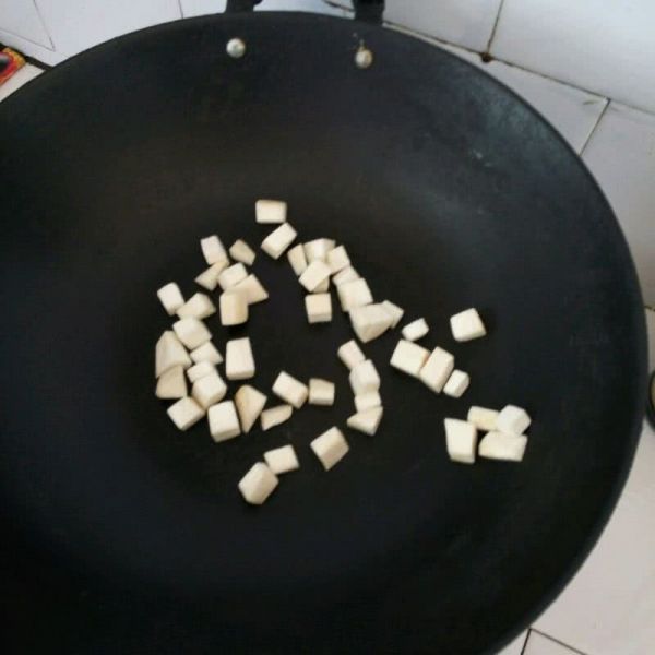 杏鲍菇双肠炒饭