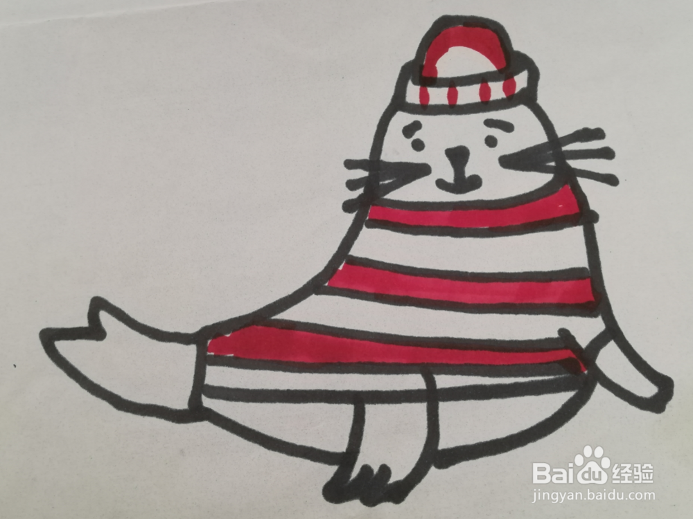 儿童简笔画 海豚的画法 海豚的简笔画