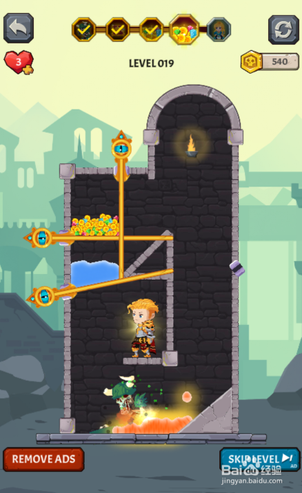 Tap Litter Fighter的LEVEL 019怎样过关