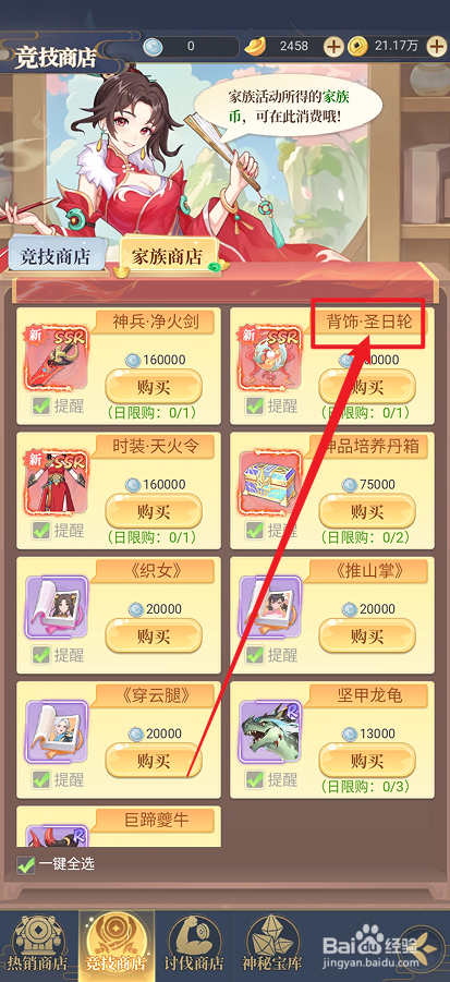 一念山海在哪里可以购买【背饰·圣日轮】